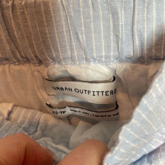 Urban Outfitters Blue/White Stripe Mini Skirt. Size XS. - Picture 3 of 6